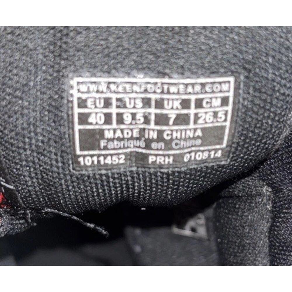 Keen Wapato Mid Waterproof Warm Insulate Black Winter Women Boot Sz 9.5 - Picture 11 of 12